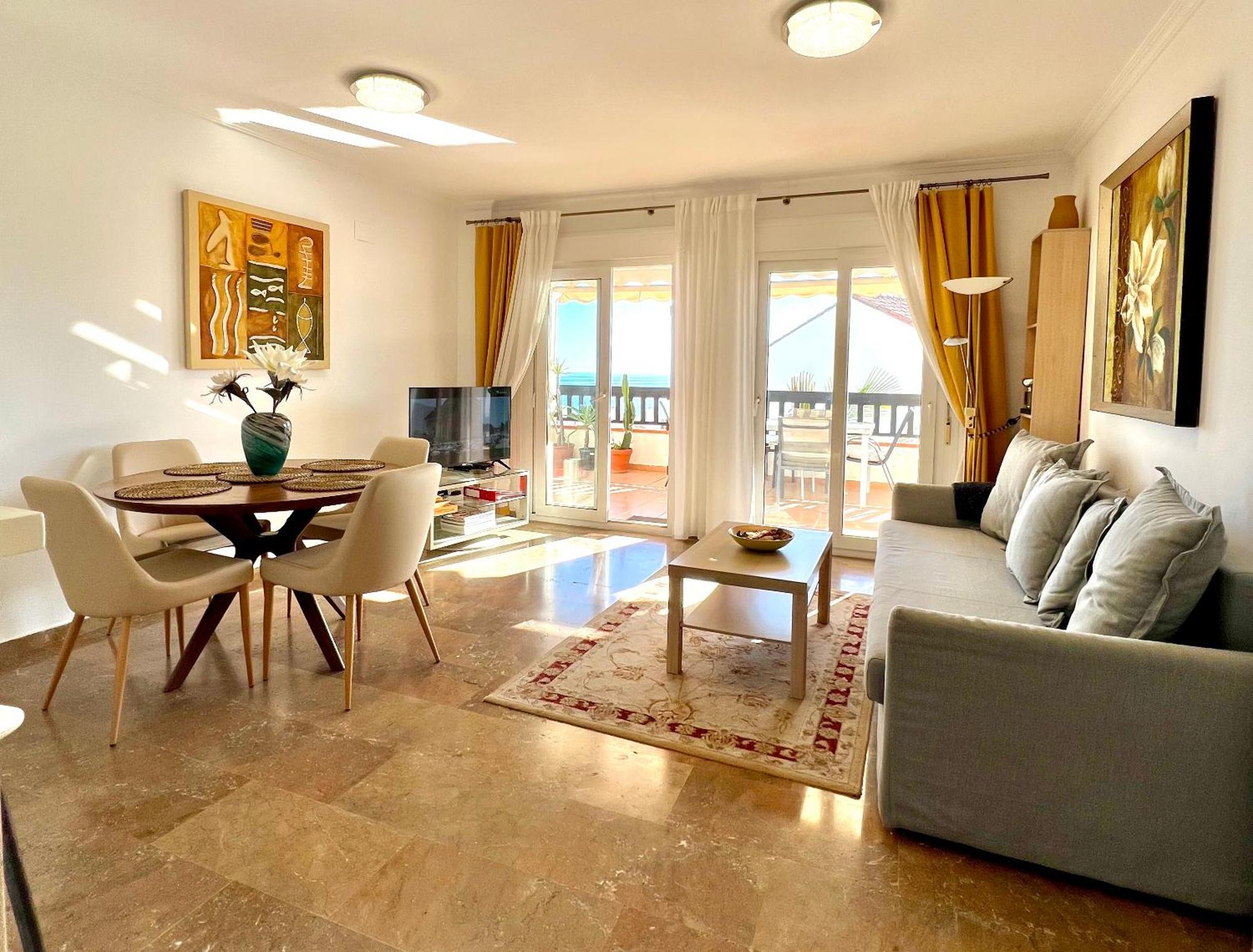 Beachfront Penthouse: Marbella Sea View Terrace Sitio de Calahonda Exterior photo
